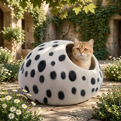 Tucker Murphy Pet™ Scratch-Resistant Felt Cat Hideaway for Indoor